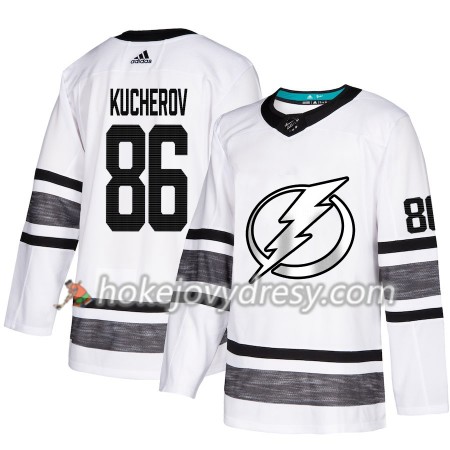 Pánské Hokejový Dres Tampa Bay Lightning Nikita Kucherov 86 Bílá 2019 NHL All-Star Adidas Authentic